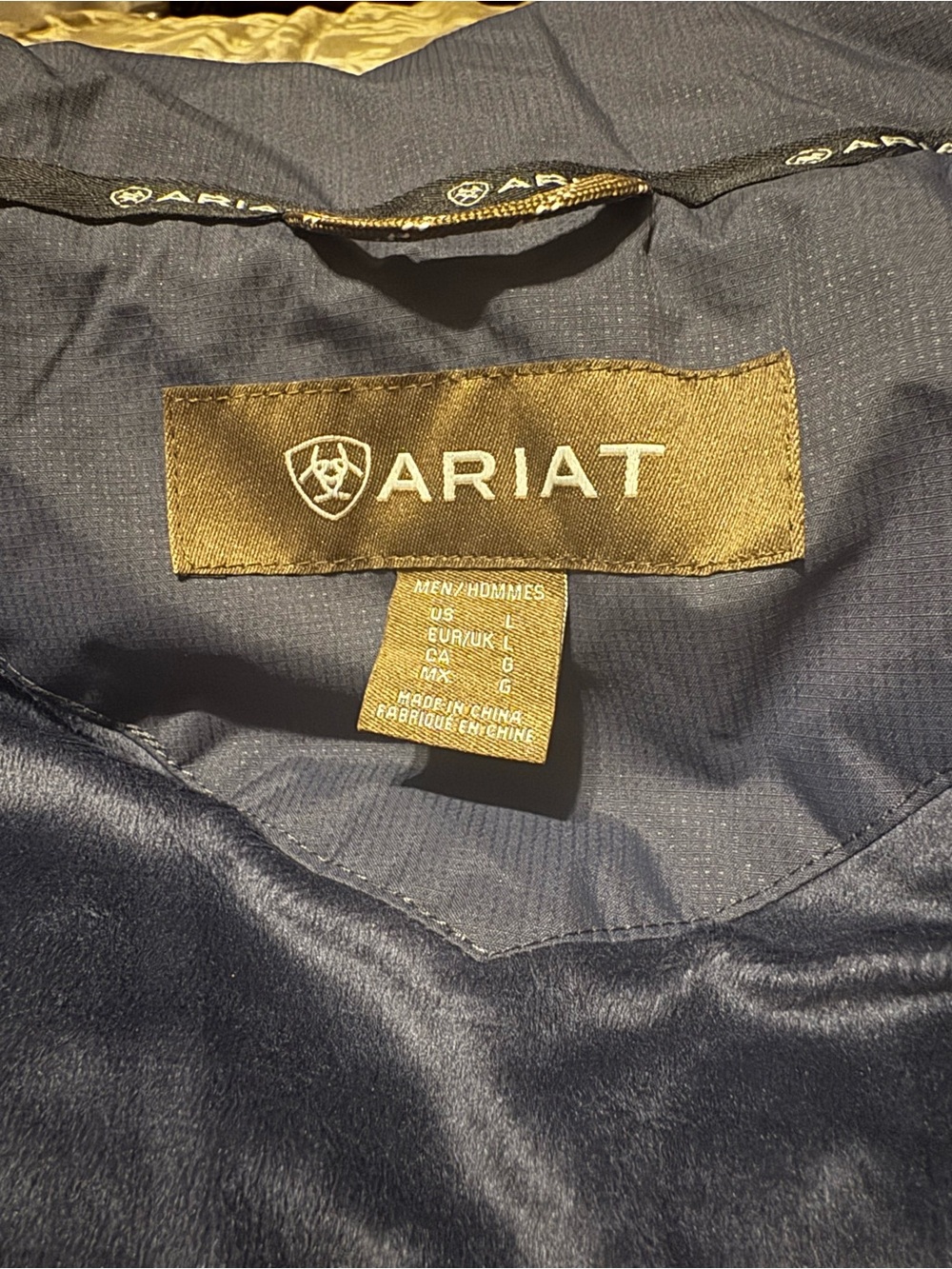 Ariat Men's Dark gray vest